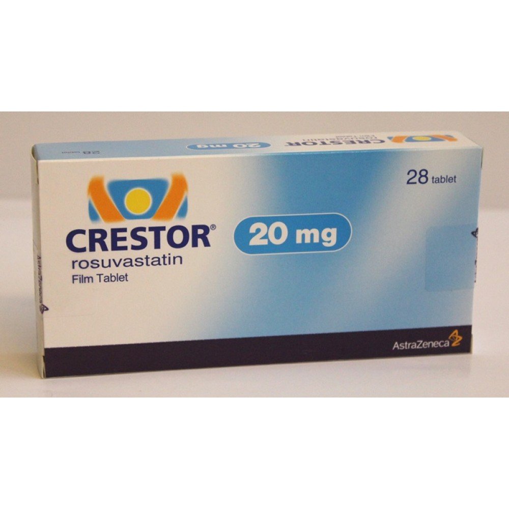 Crestor 20 mg 28 Tablets - Crestor 20 mg 28 Tablets Medicine ...