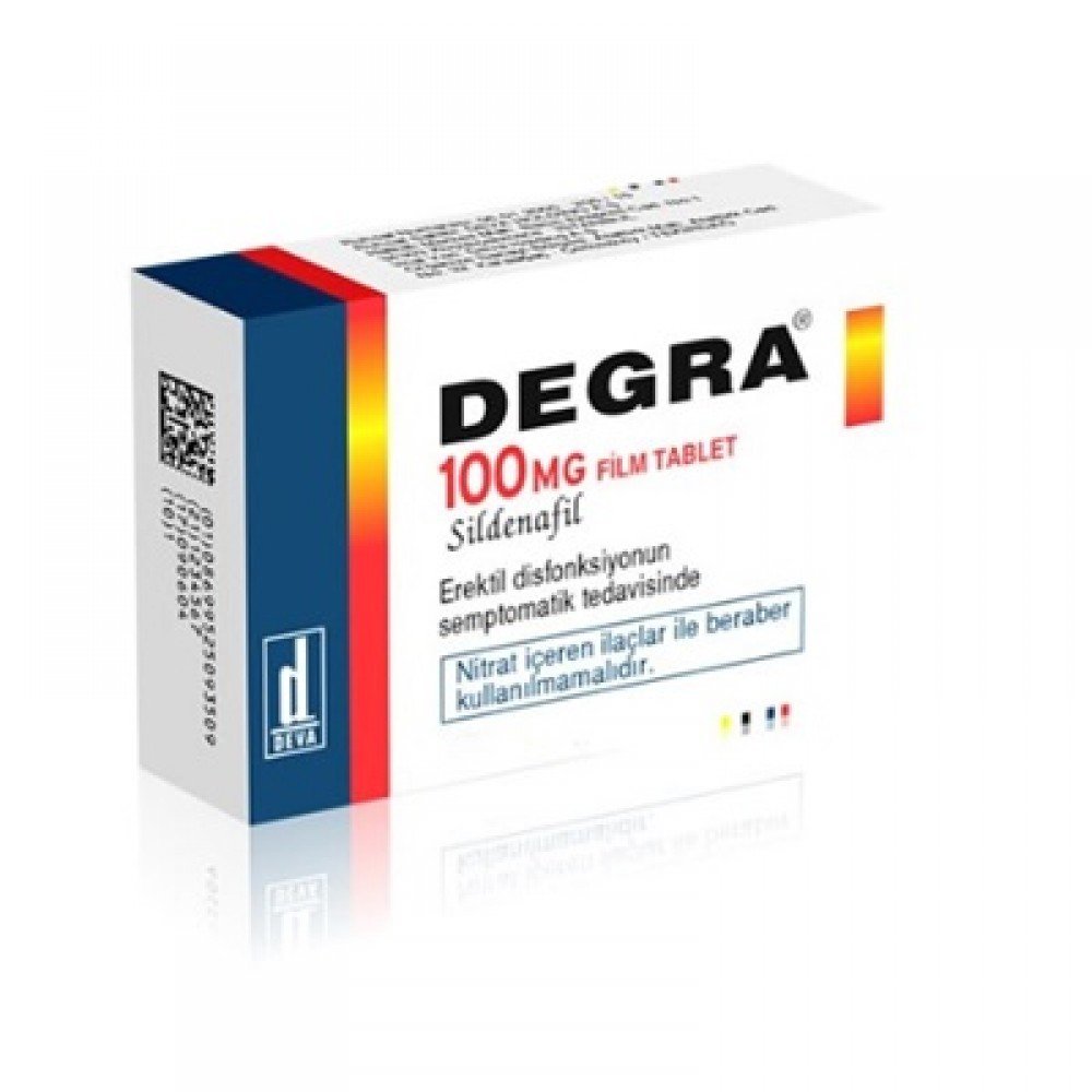Degra (Sildenafil) 100mg 4 tablets