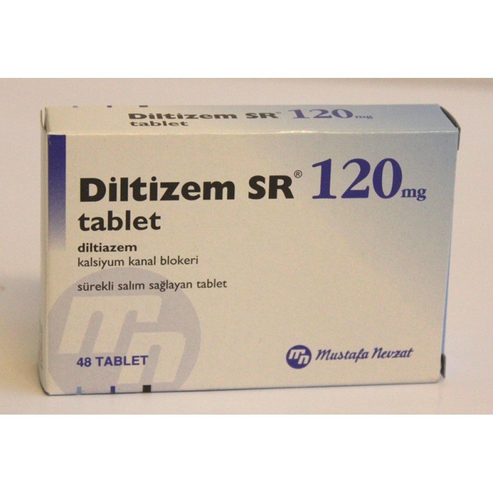 Diltizem SR 120mg 48 tablets