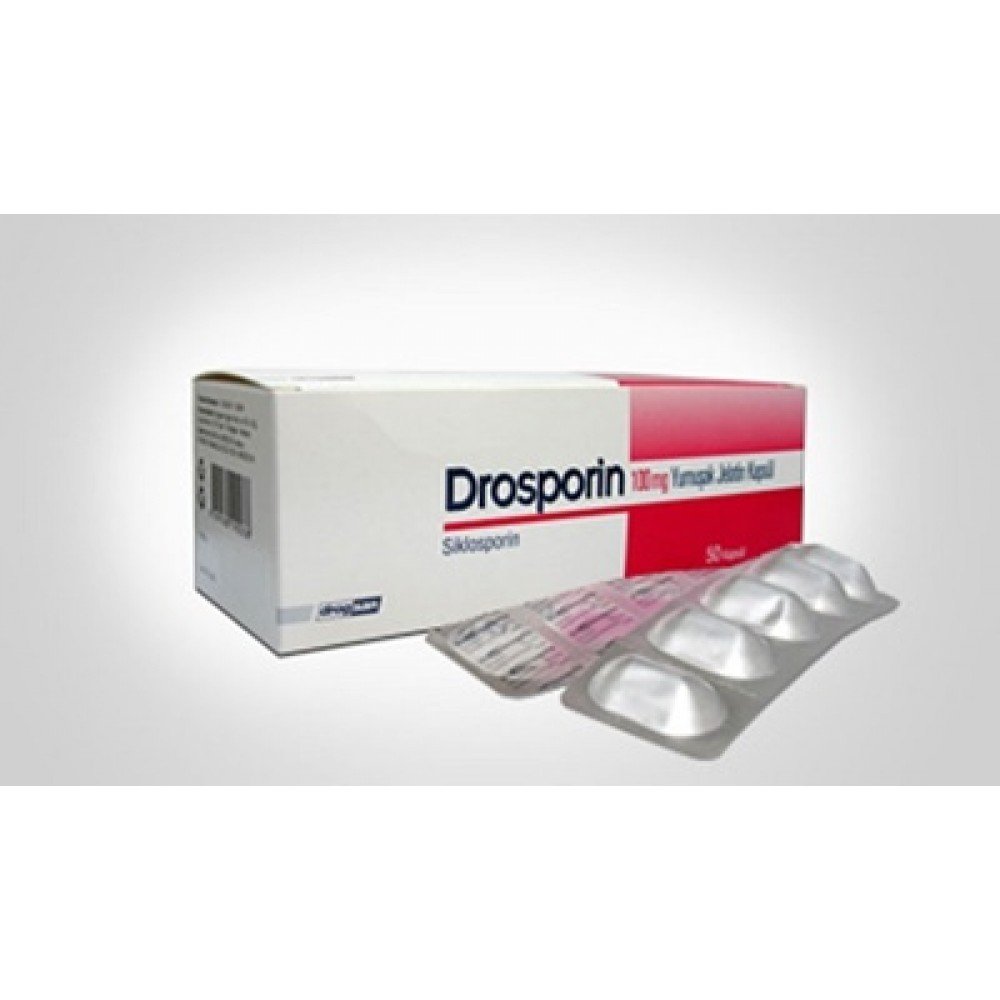 Drosporin 100mg 50 tablets