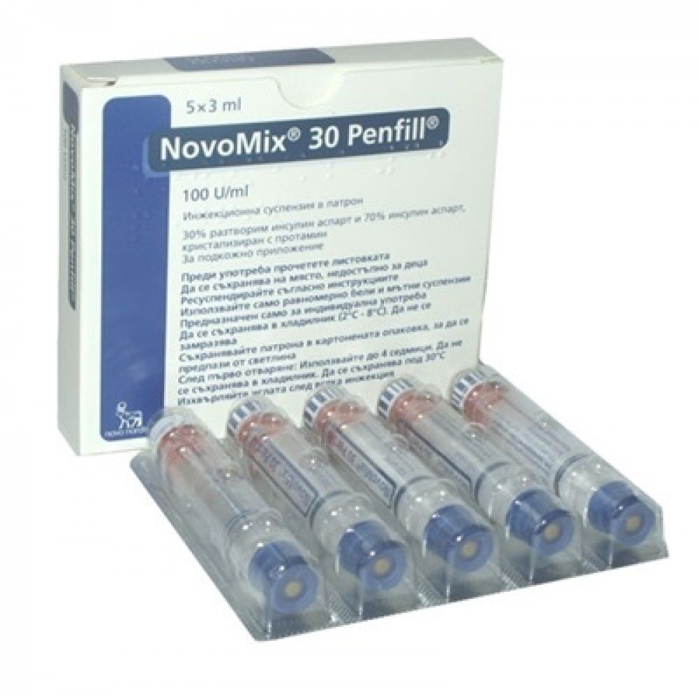 Novomix 30 Penfill 100IU