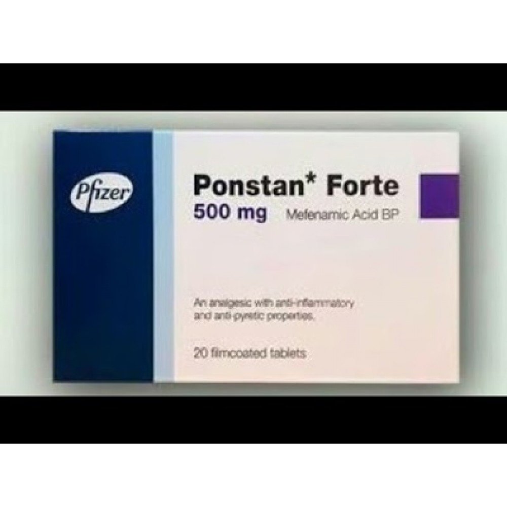 Ponstan Forte 500mg 20 tablets