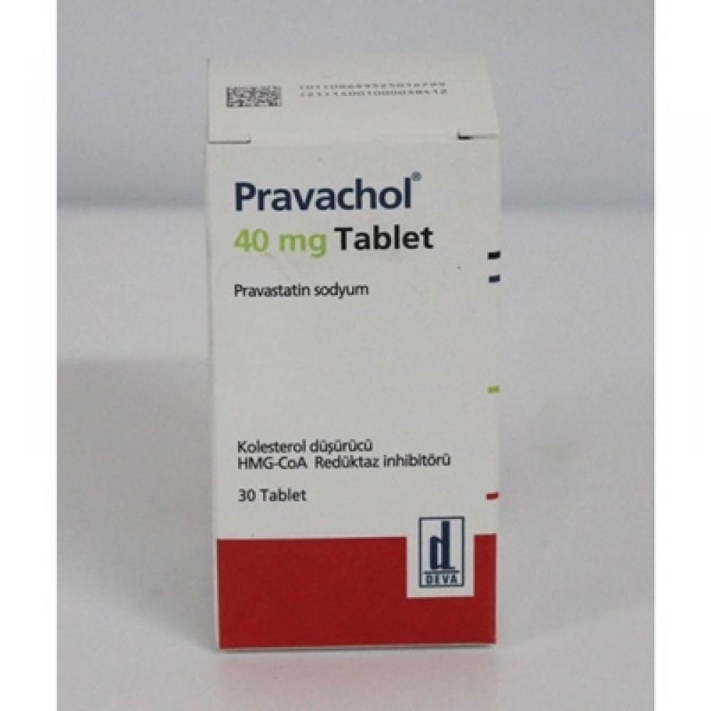 Pravachol 40mg 30 tablets