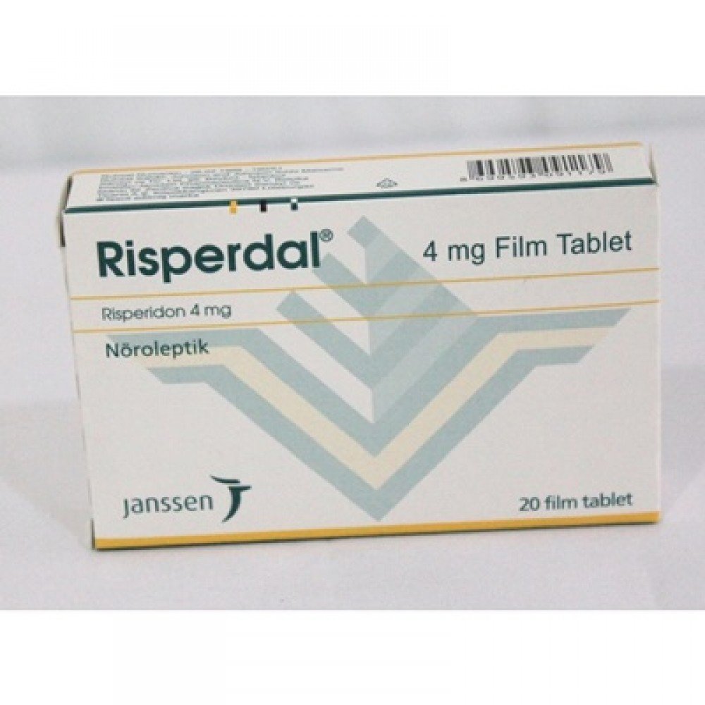 Risperdal 4mg 20 tablets