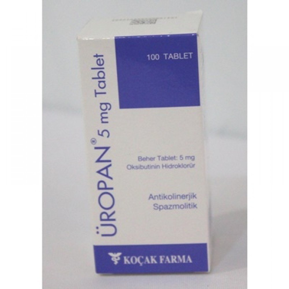 Uropan 5mg 100 tablets