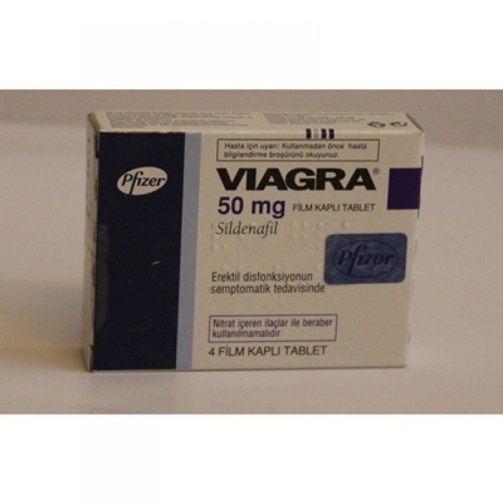 Viagra 50mg  4 tablets