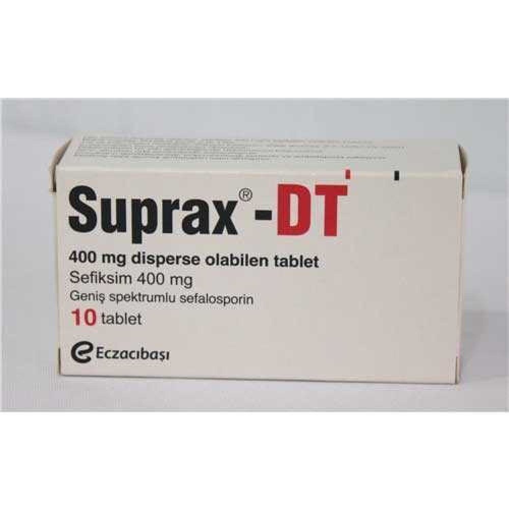 Suprax DT 400mg 10 tablets